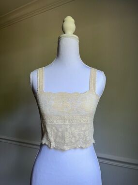 Edwardian Lace Crop Top